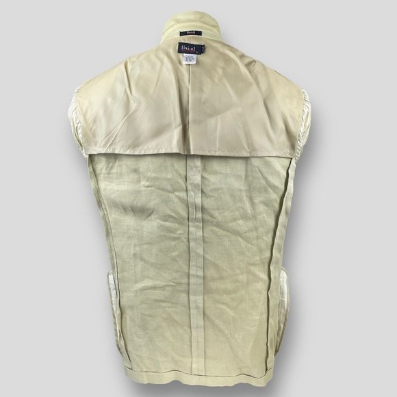 ixi:z Schoolboy Blazer Men's L Japanese Linen Unstructured Sports Jacket Íxi:z - Picture 4 of 16